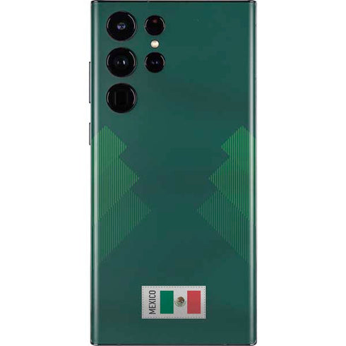 Mexico Soccer Flag Galaxy S22 Ultra Skin